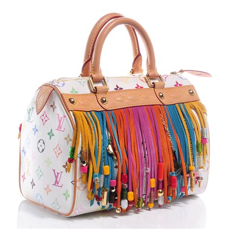 louis vuitton multi color handbags